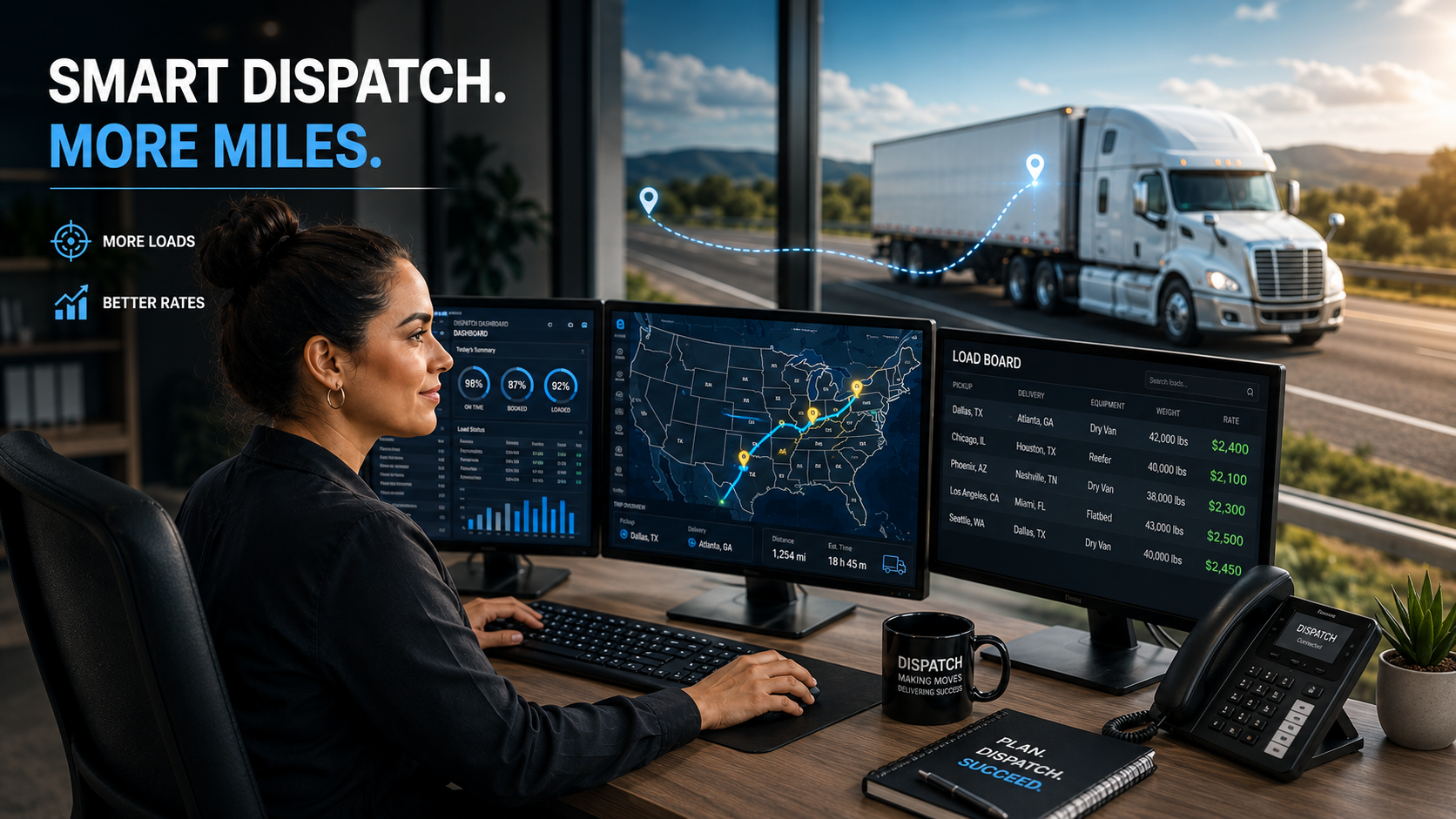 truck dispatching services usa